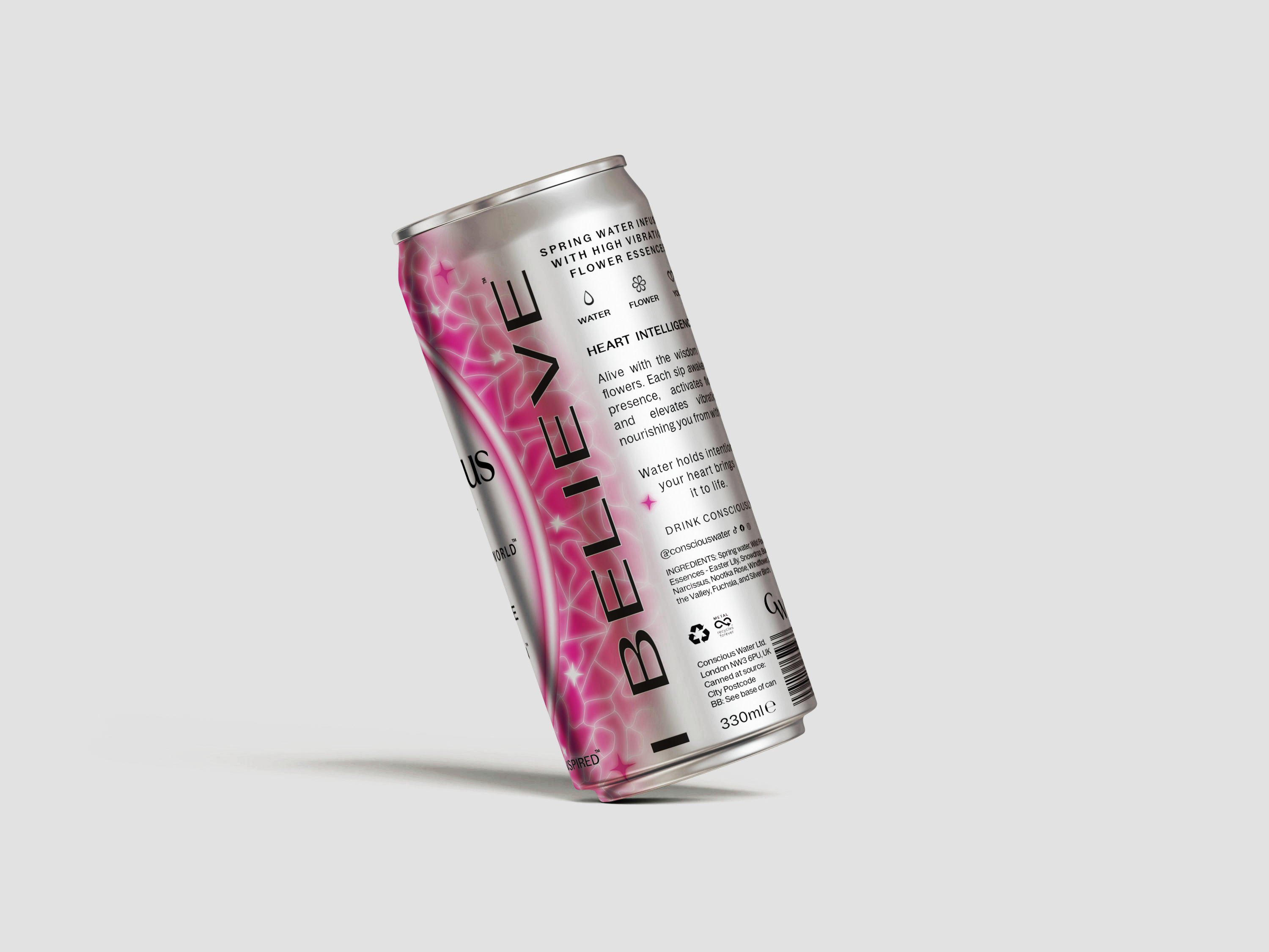 Lotus Lychee - High Vibration Sparkling Water