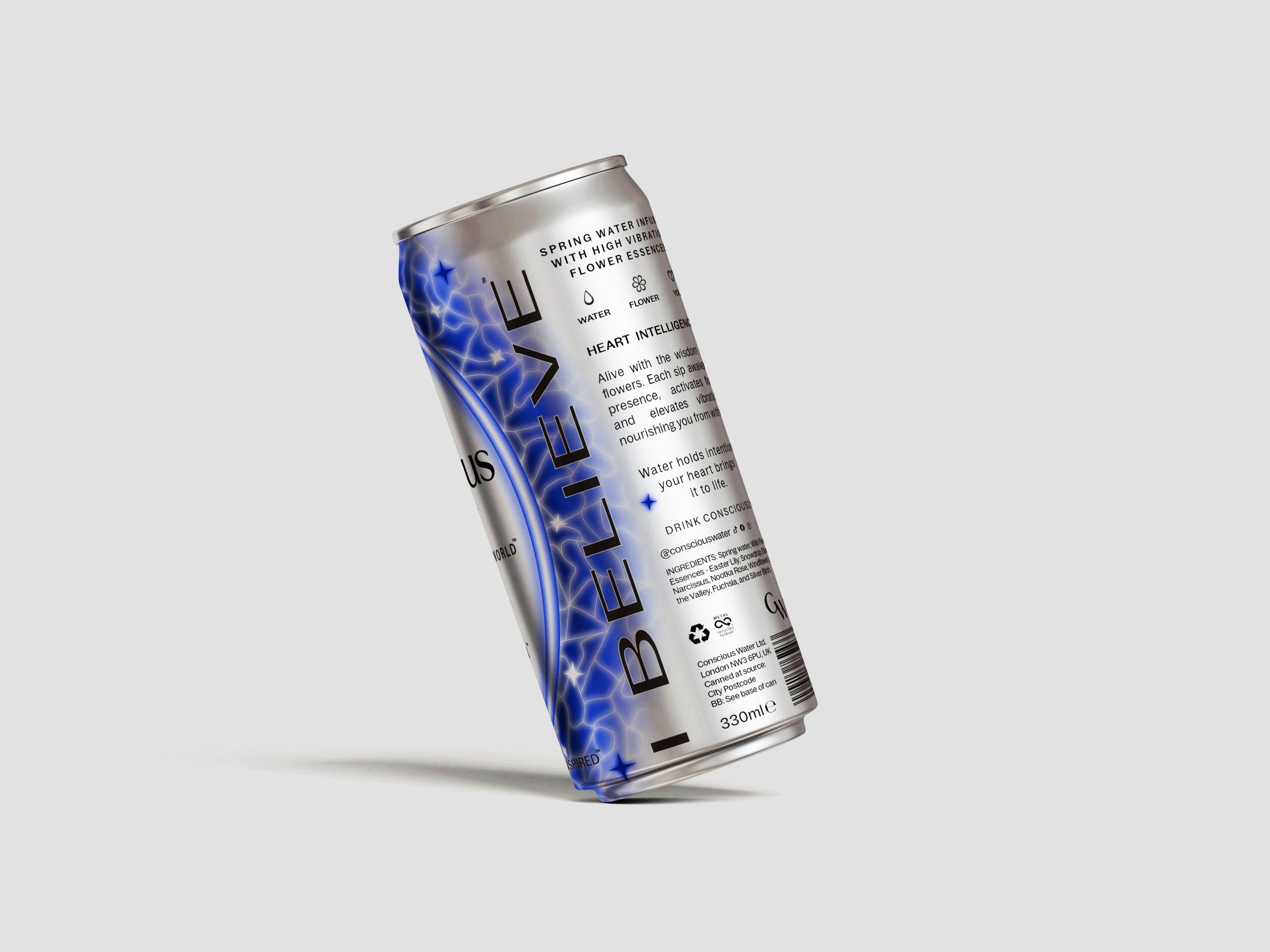 High Vibration Water - Sparkling