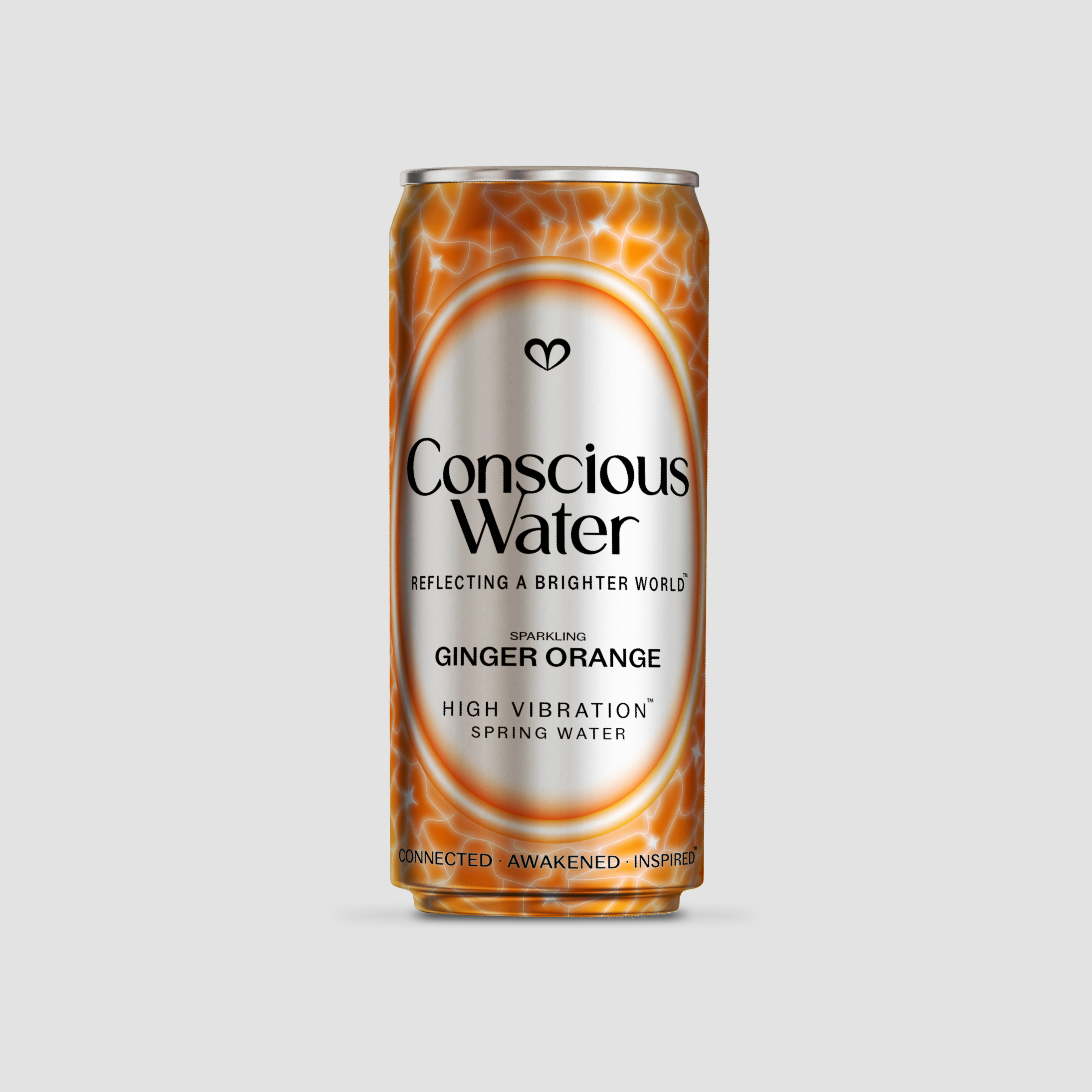 Ginger Orange - High Vibration Sparkling Water