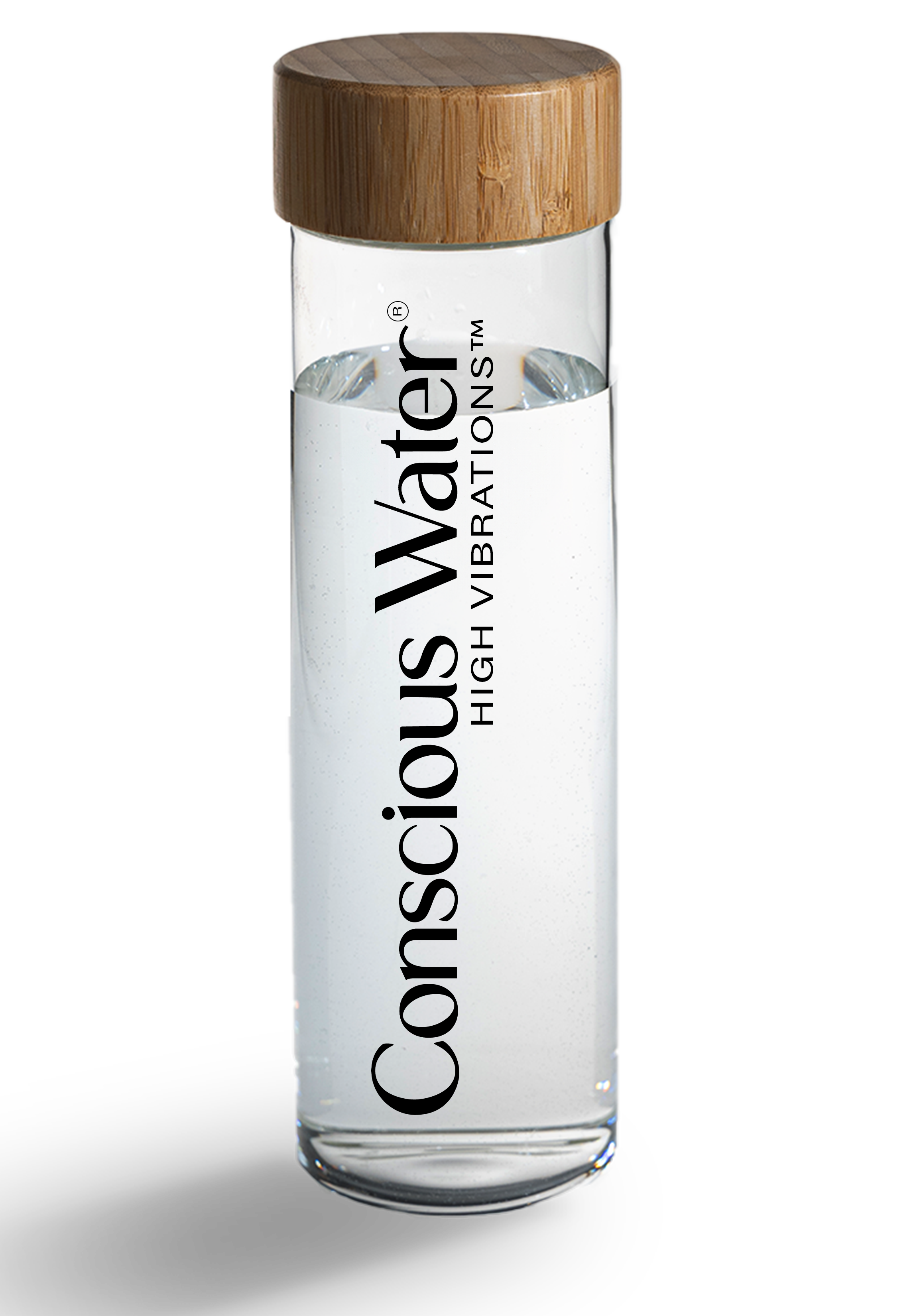 CONSCIOUS WATER GLASS GLASS BOTTLE - HIGH VIBRATIONS™
